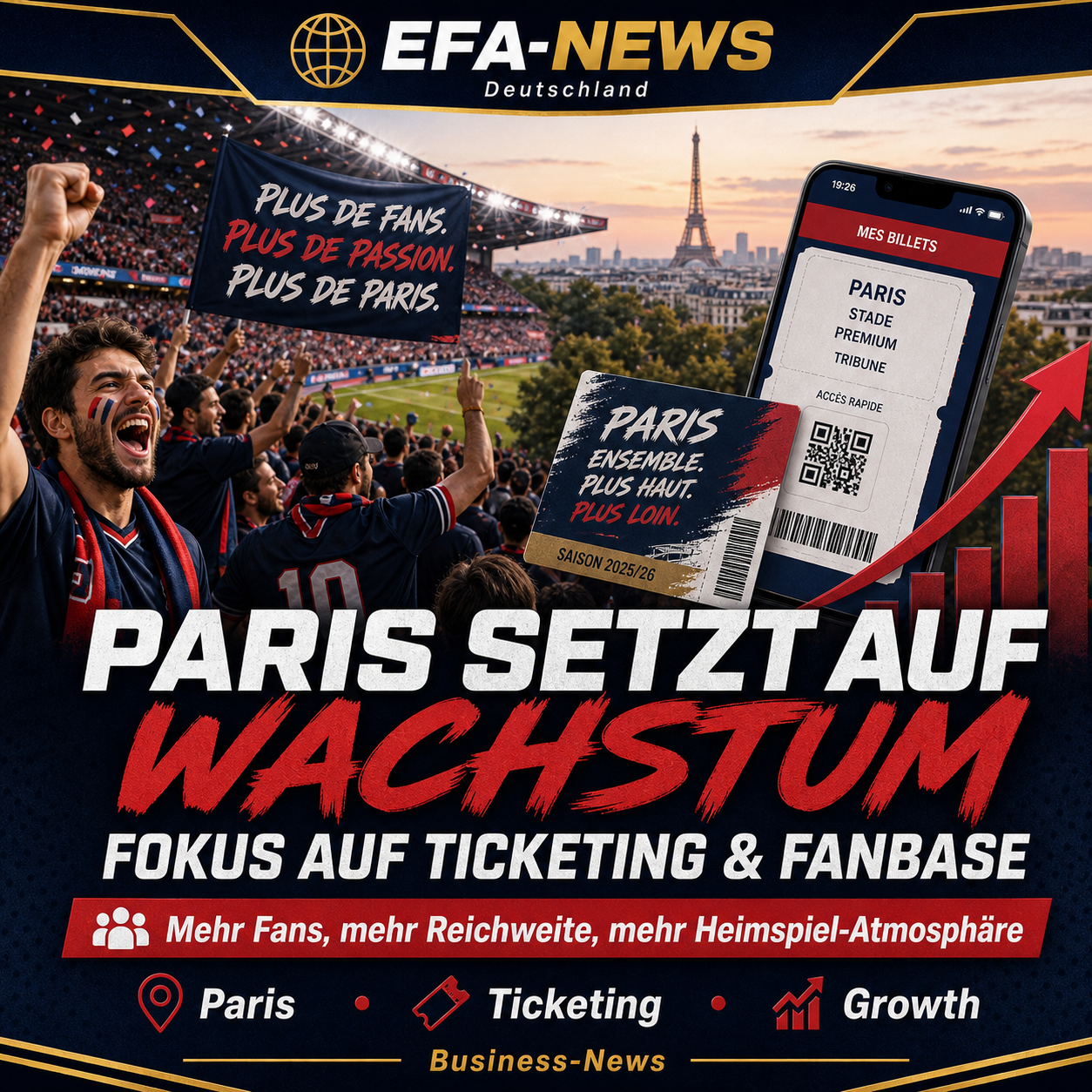 Paris Musketeers setzen auf Ticketing-Wachstum im Markt Paris – EFA-NEWS.de