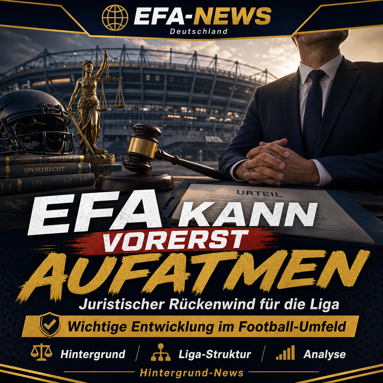 EFA kann im juristischen Streit vorerst aufatmen – EFA-NEWS.de