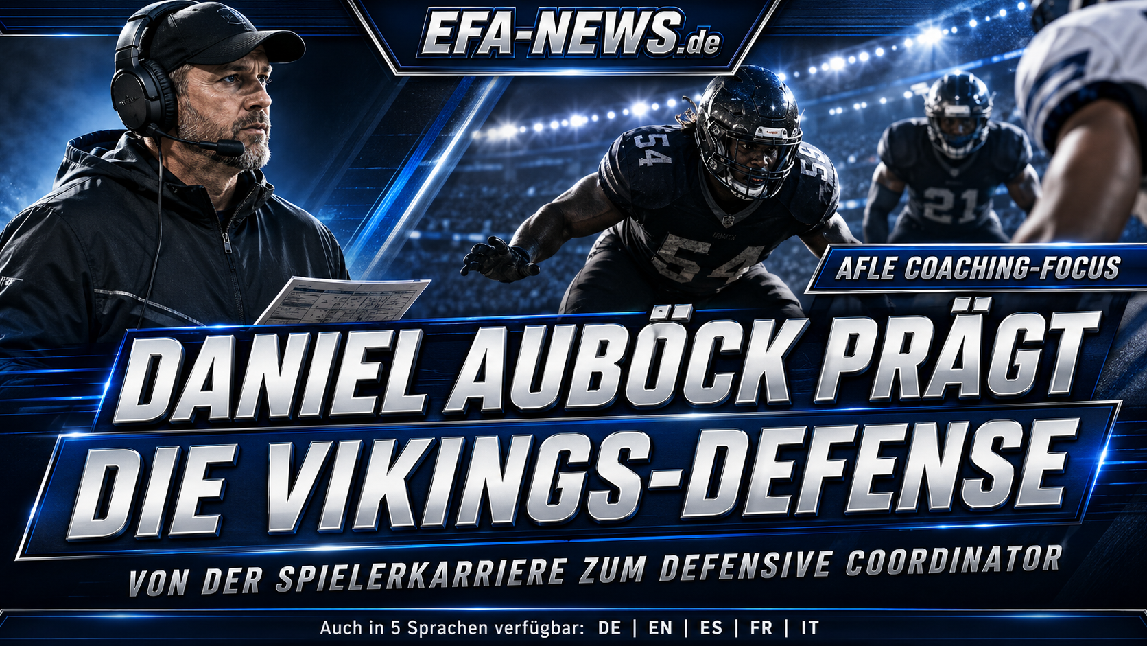Daniel Auböck prägt die Vikings-Defense – EFA-NEWS.de