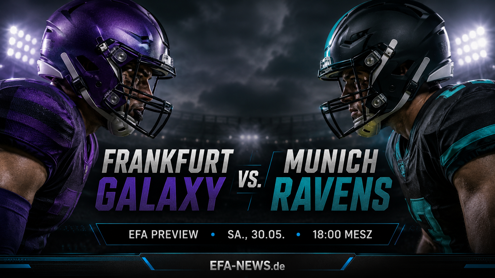 German Derby in Frankfurt: Munich Ravens wollen knappes Statement setzen – EFA-NEWS.de