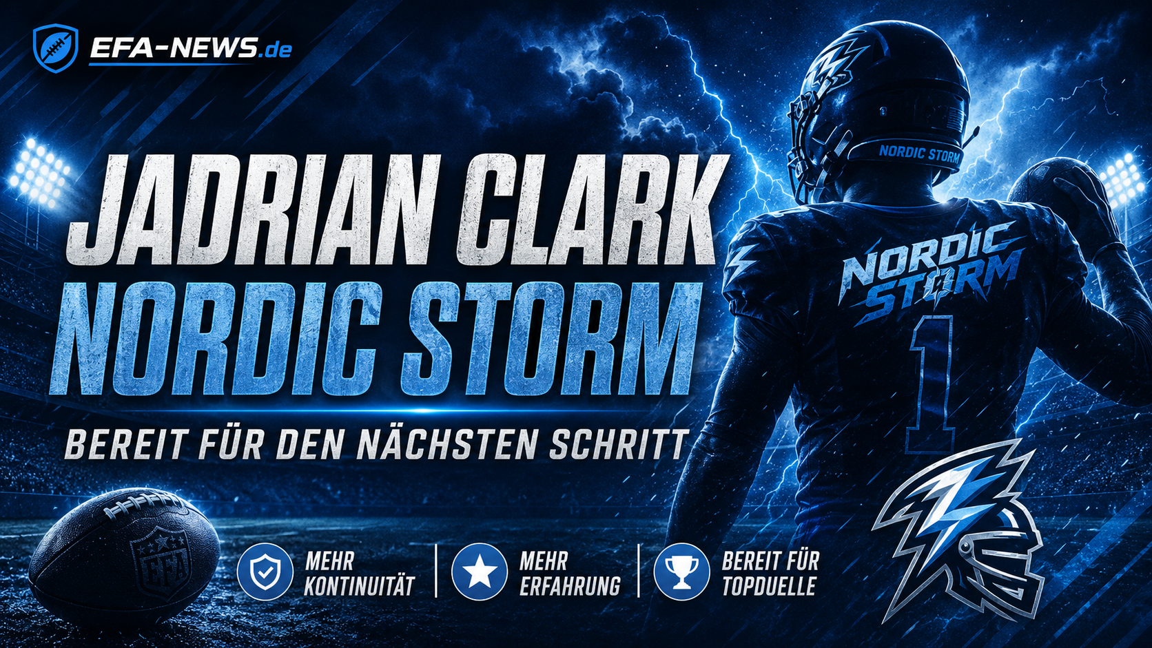 Jadrian Clark sieht Nordic Storm bereit für den nächsten Schritt – EFA-NEWS.de