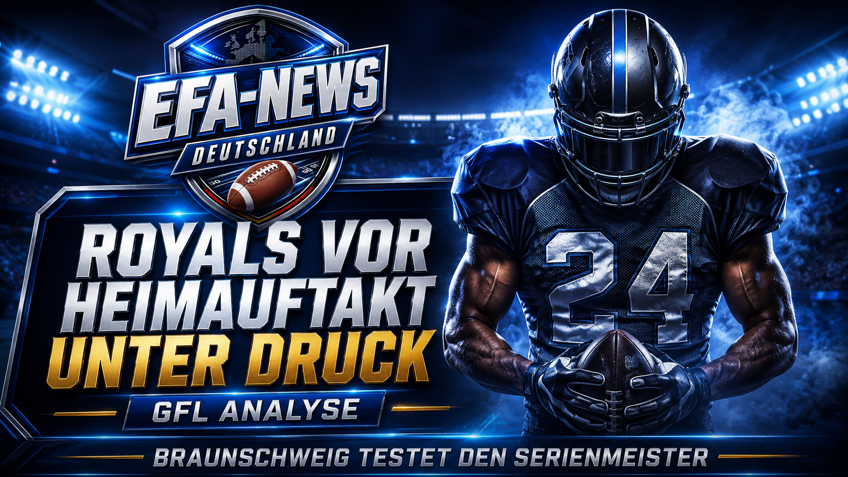 Potsdam Royals vor Heimauftakt: Wie verwundbar ist der Meister? – EFA-NEWS.de